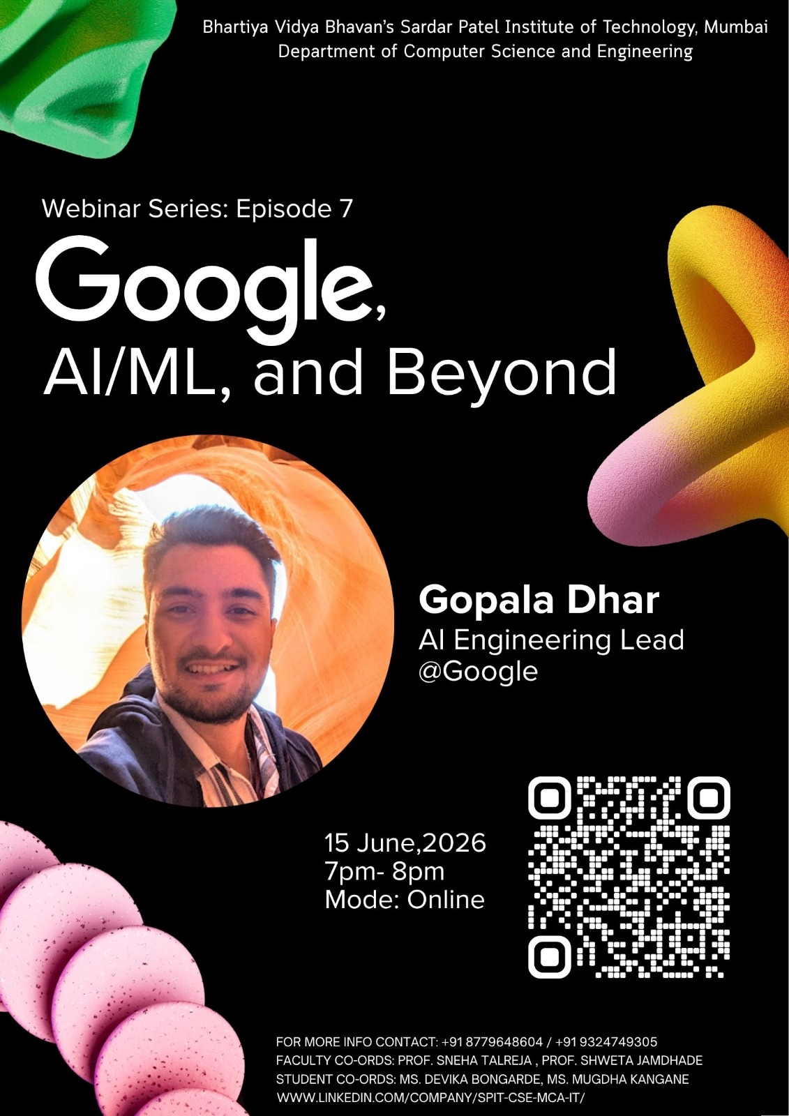 Webinar Series – Episode 7: Google, AI/ML, and Beyond